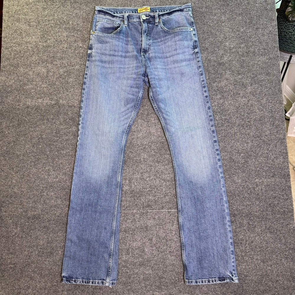 Wrangler 20X Mens Straight Leg Jeans Blue Denim 33x36 *32x35* Western